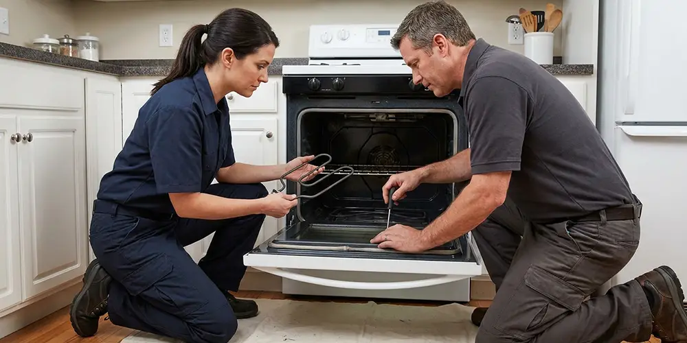 Oven Heating Element Replacement in Brockton, MA
